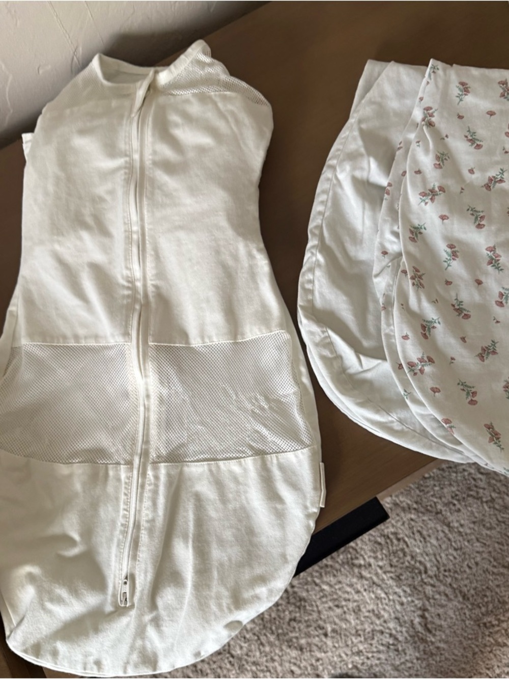 Happiest Baby Snoo Sleep Sack with two Snoo mattress sheets